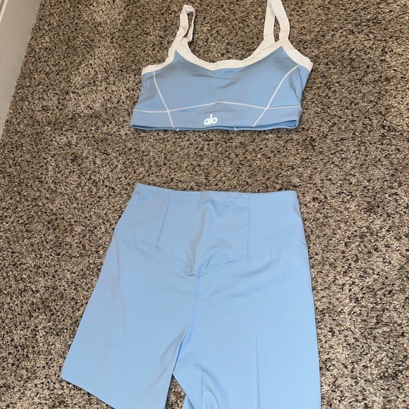 ALO Yoga Other - Blue Alo 2pc Set